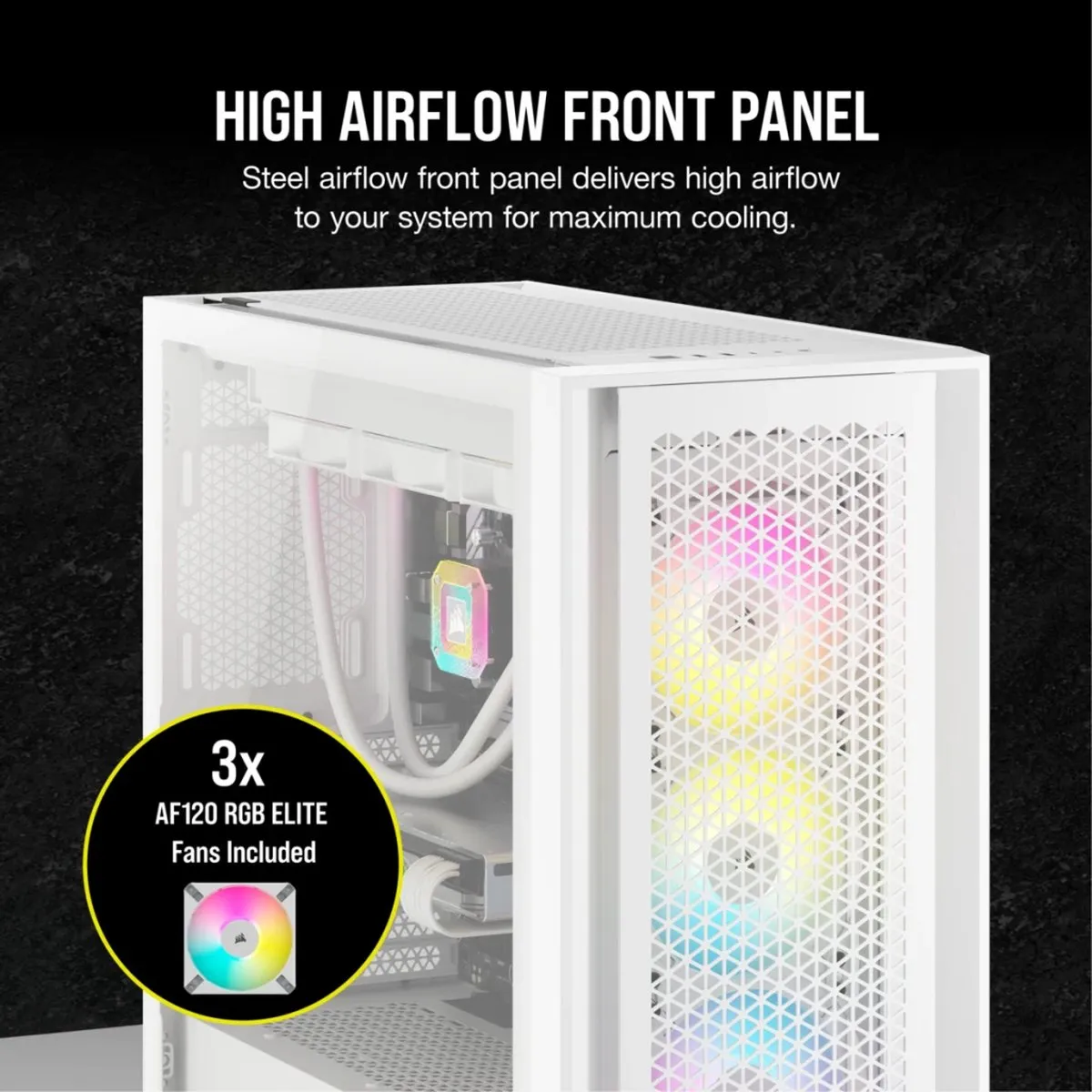 Corsair 5000D RGB ATX Semi-tower - 2x Ventilator