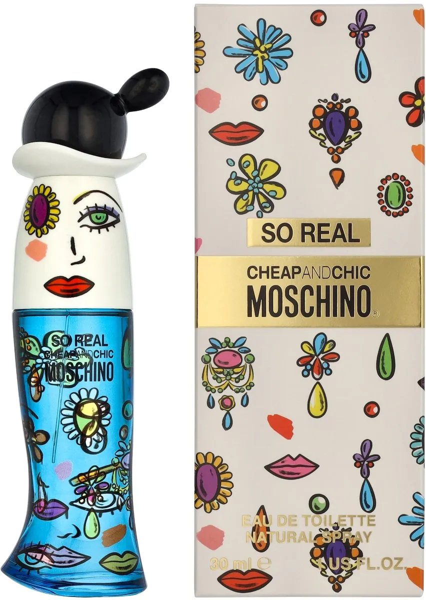 Moschino So Real For Her Eau de Toilette 30ml