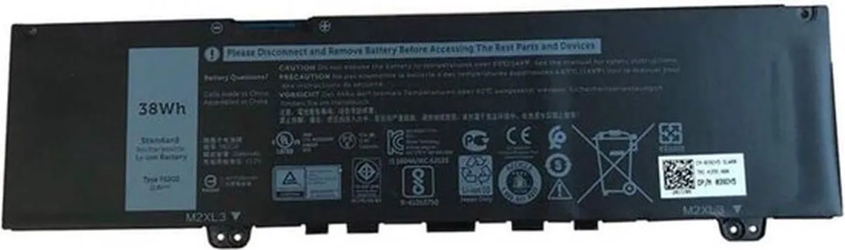 Dell Accu F62G0 - 3166mAh 38W