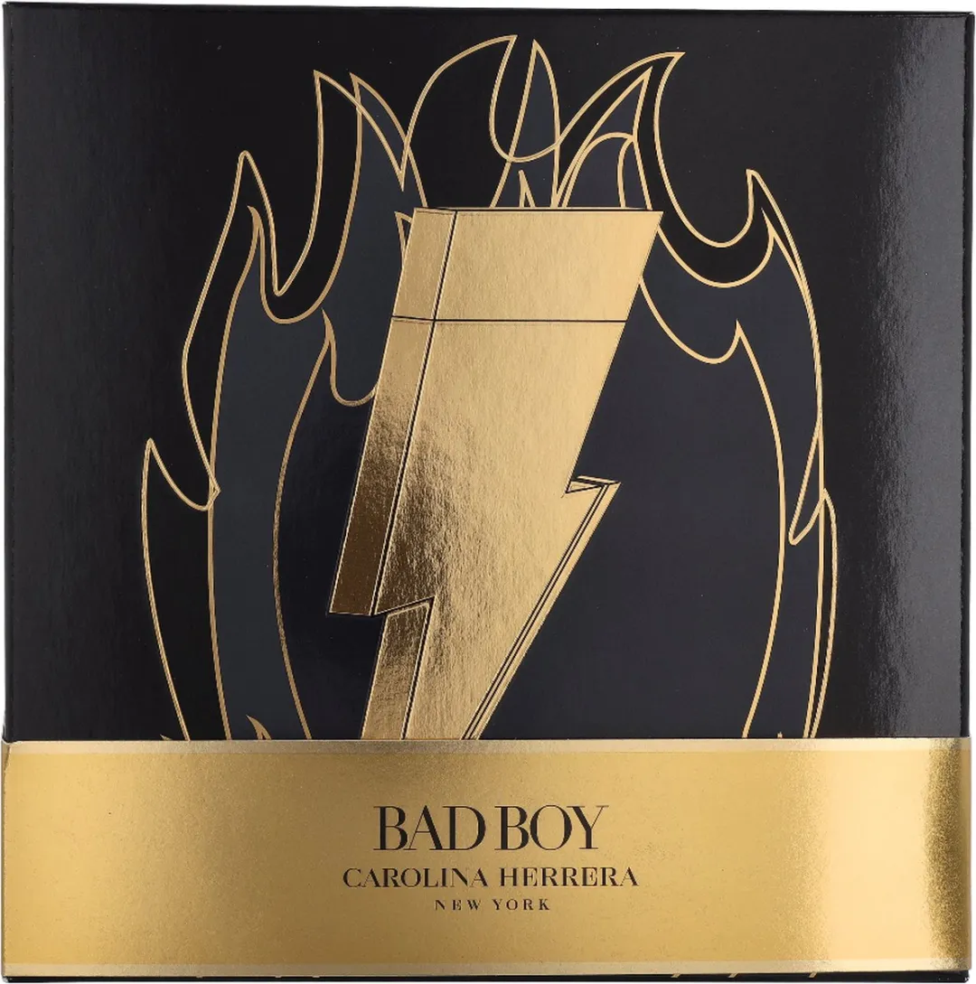 Carolina Herrera Bad Boy Parfumset - 3 Delen 100ml