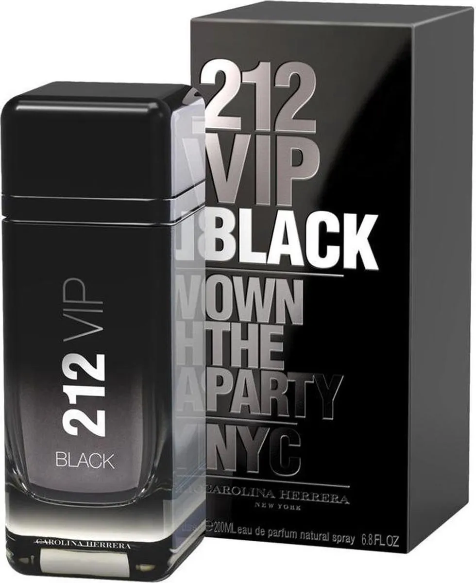 Carolina Herrera 212 VIP Black Herenparfum 200ml
