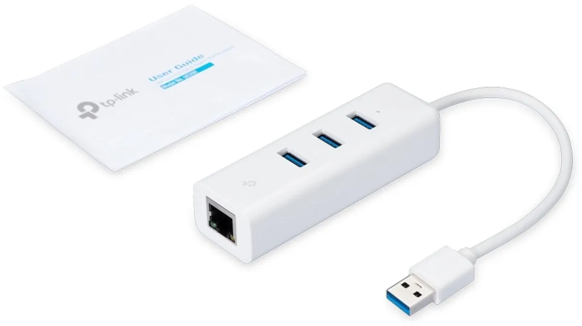 TP-Link UE330 USB 3.0 Ethernet Adapter - Wit