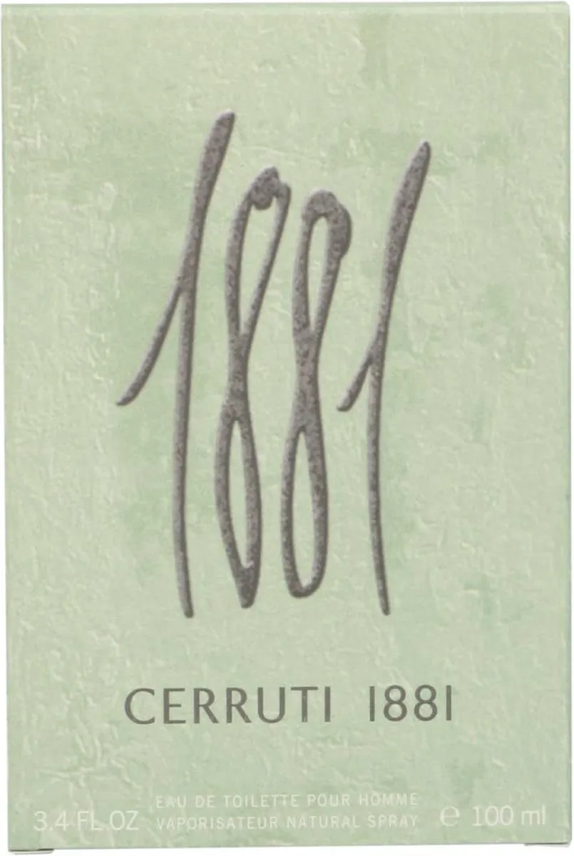 Nino Cerruti 1881 Eau de Toilette 100ml - afbeelding 6 van 6