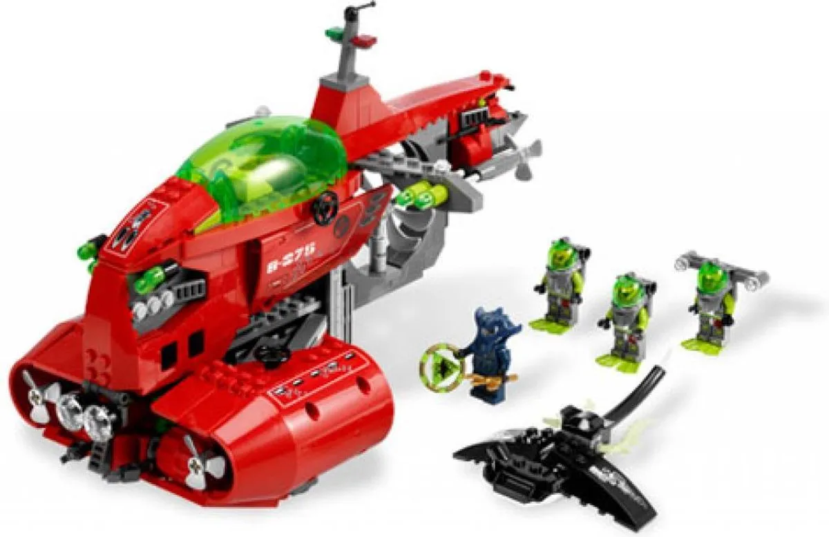 LEGO Atlantis Neptune Moederschip 8075 - 476 Stukken - afbeelding 2 van 2