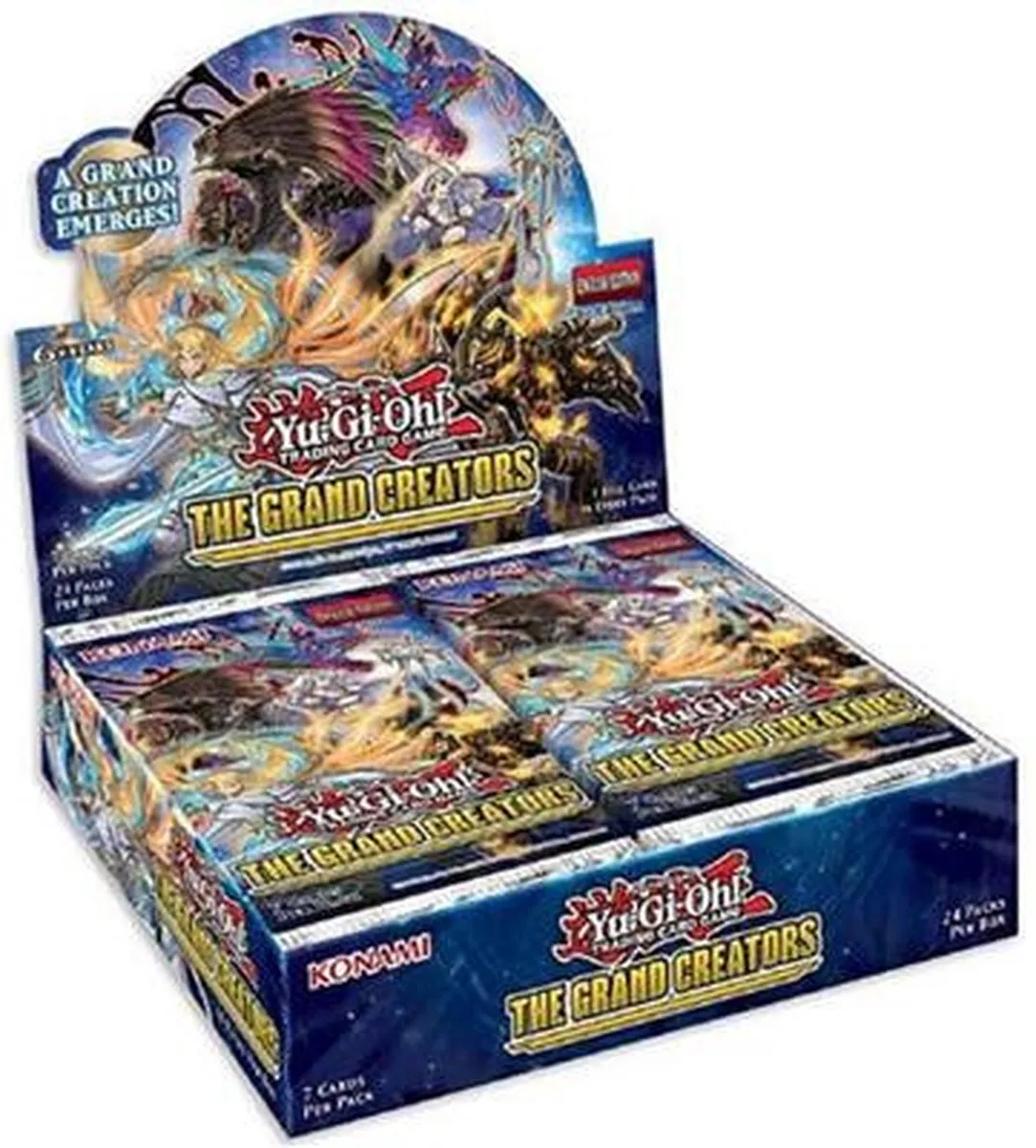 Konami Yu-Gi-Oh! TCG The Grand Creators Booster Display - 24 Stuks