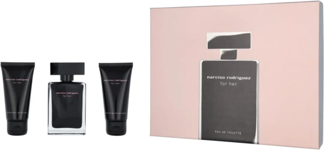 Narciso Rodriguez For Her Eau de Toilette & Bodylotion & Douchegel - 150ml