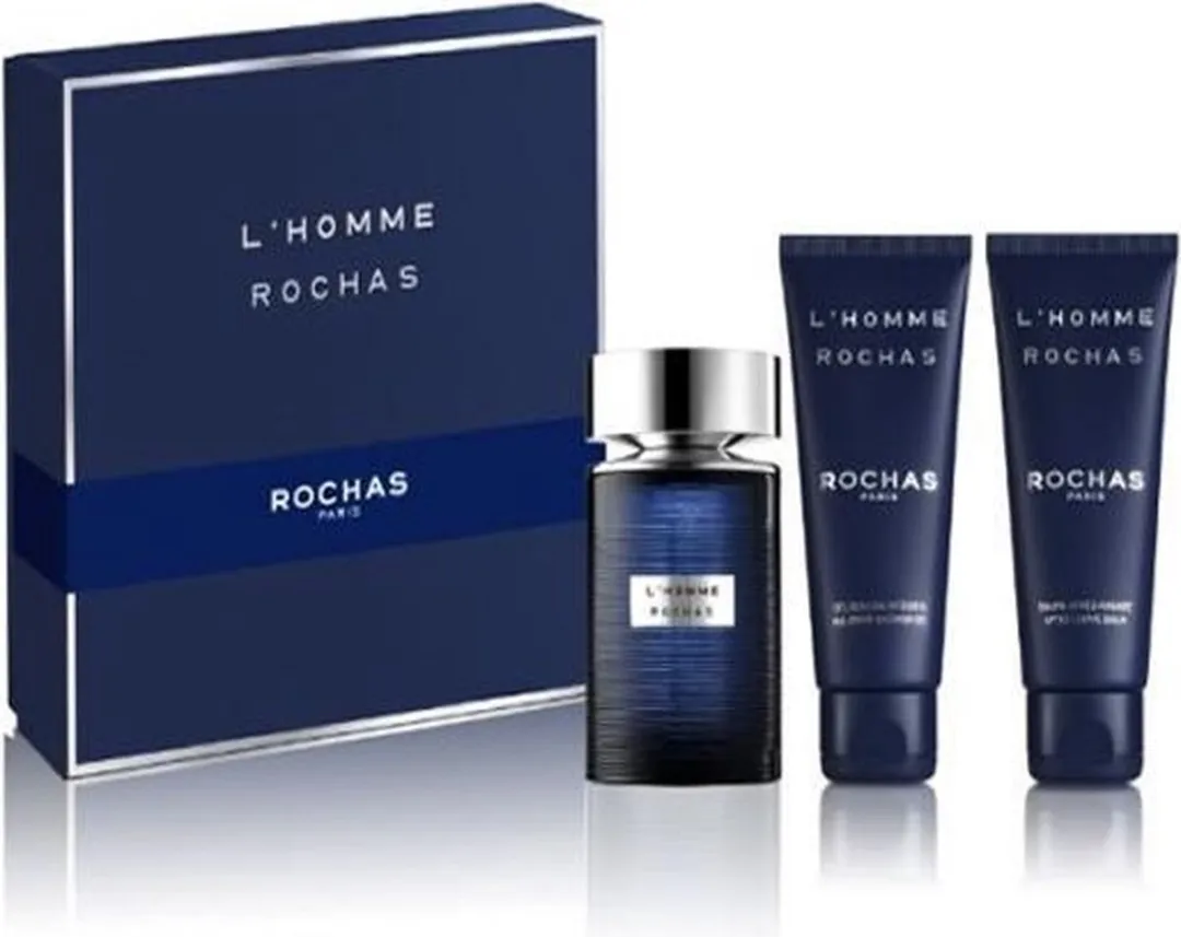 Rochas L'homme De Rochas Eau de Toilette 300ml Set