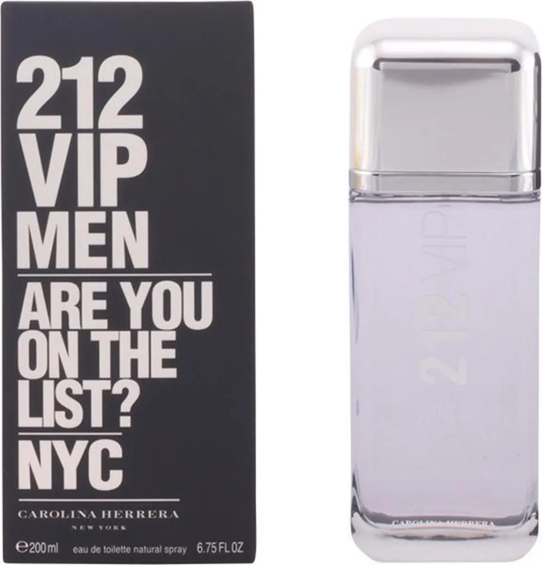 Carolina Herrera 212 VIP Men Herenparfum 200ml - afbeelding 6 van 6