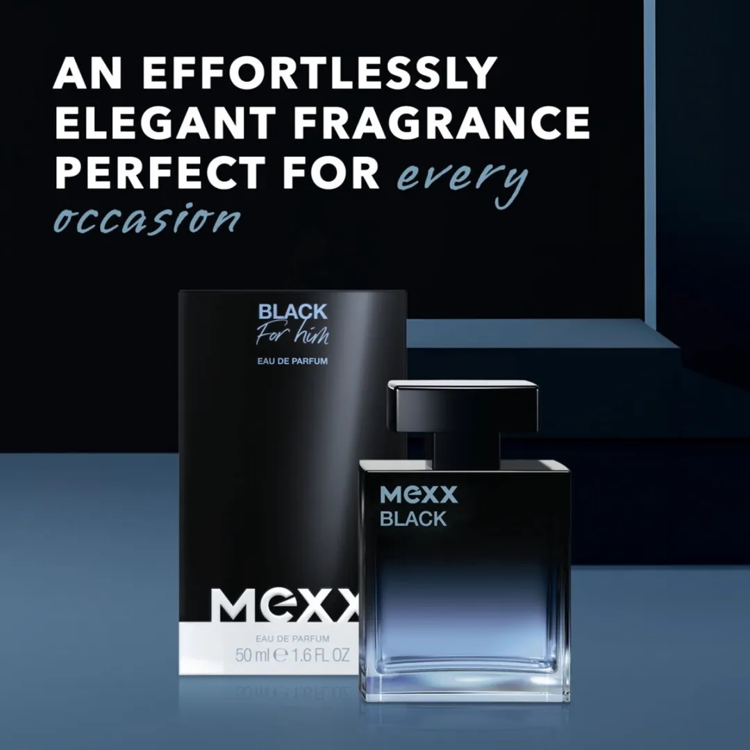 Mexx Black for Him Eau de Parfum 50ml - afbeelding 6 van 6