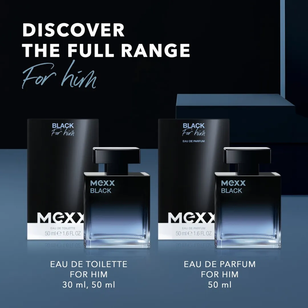 Mexx Black for Him Eau de Parfum 50ml