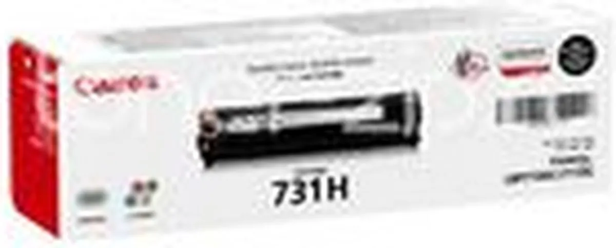 Canon 731H Tonercartridge Zwart - 2400 Pagina's