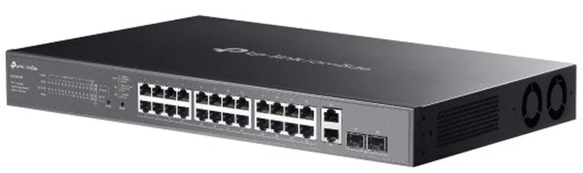 TP-Link ES228GMP Schakelaar - 26 Poorten - 56 Gbps - 1x PoE 384W