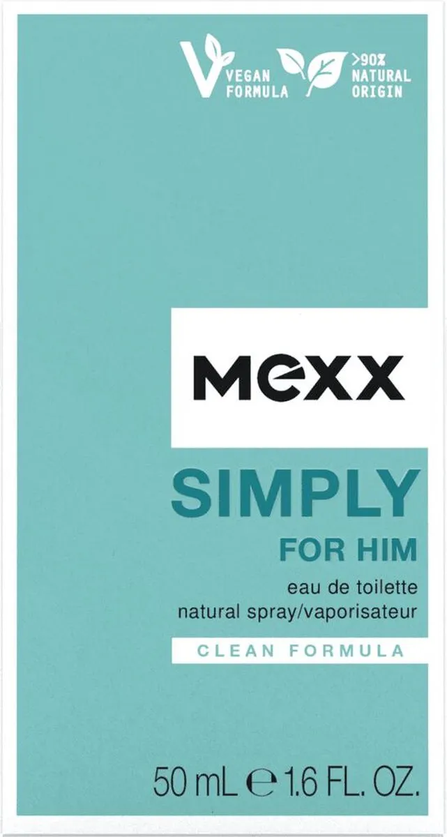 Mexx Simply for Him Eau de Toilette 50ml