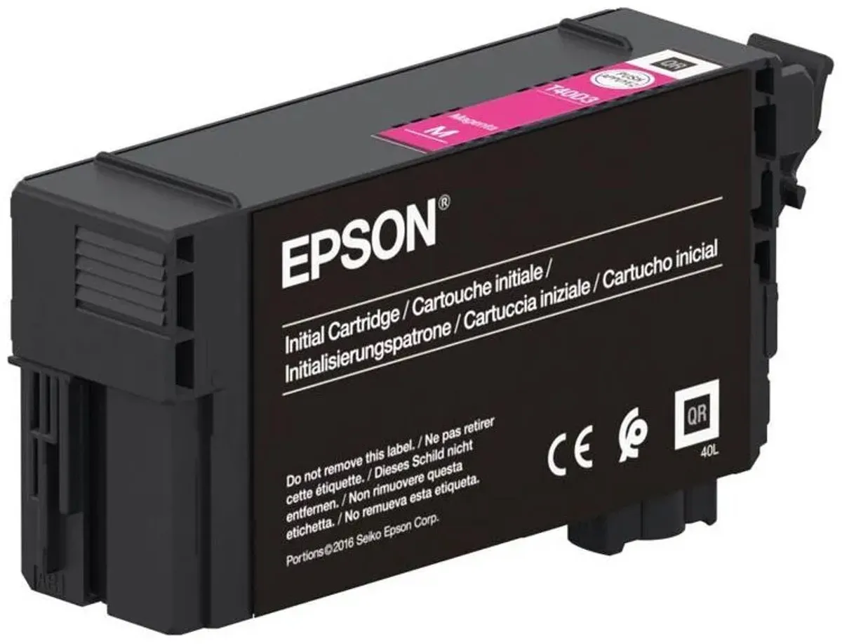 Epson T40C340 Magenta Toner - 40ml