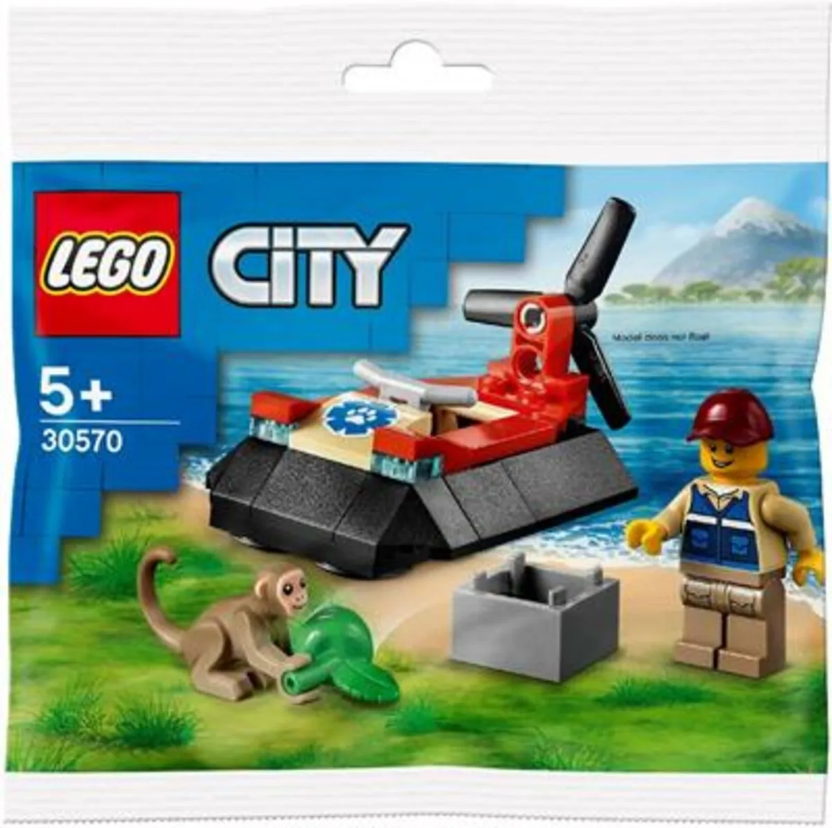 LEGO City 30570 Wildlife Rescue Hovercraft - 29 Stukken - afbeelding 6 van 6
