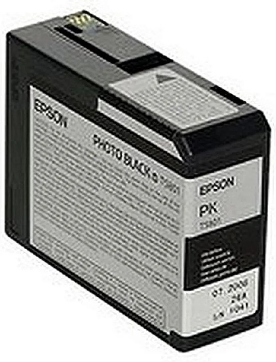 Epson T5801 Fotocartridge Zwart - 80ml