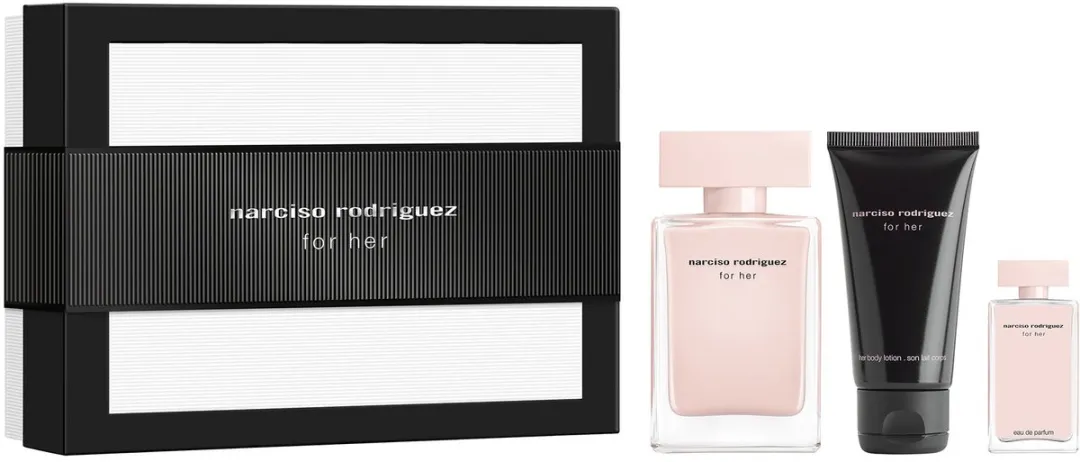 Narciso Rodriguez Geschenkset For Her - Bodylotion & Parfum 3g