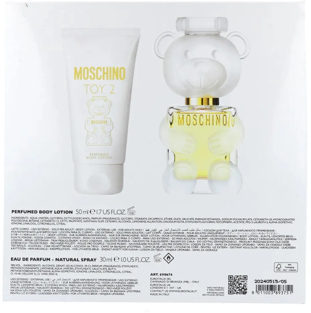 Moschino Geschenkset Toy 2 - Bodylotion & Parfum