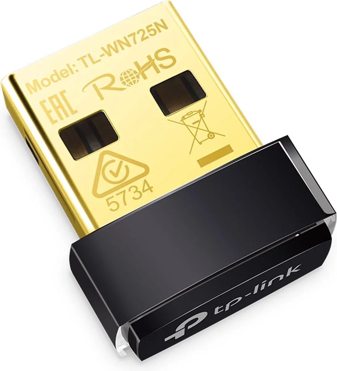 TP-Link TL-WN725N WiFi-adapter 150 Mbit/s