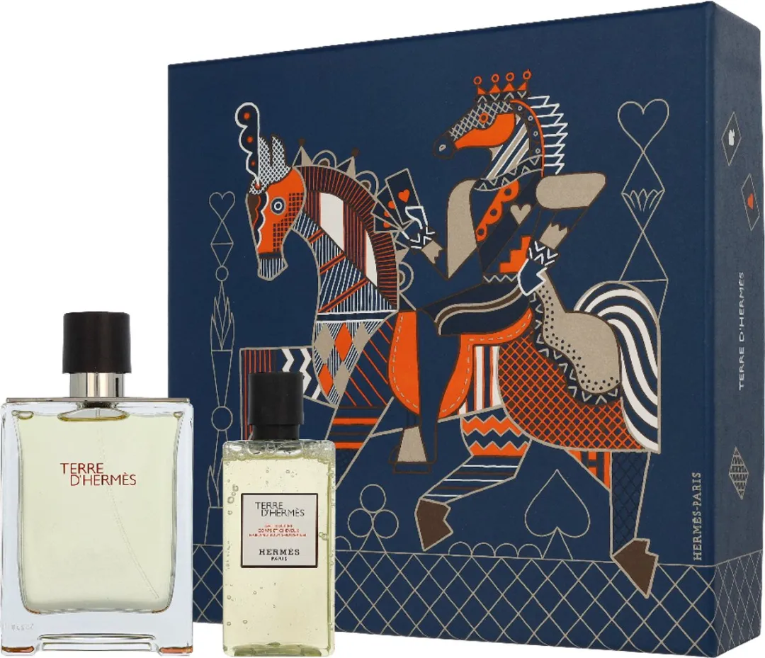 Hermès Terre d'Hermès Geschenkset - 180ml Parfum & Douchegel