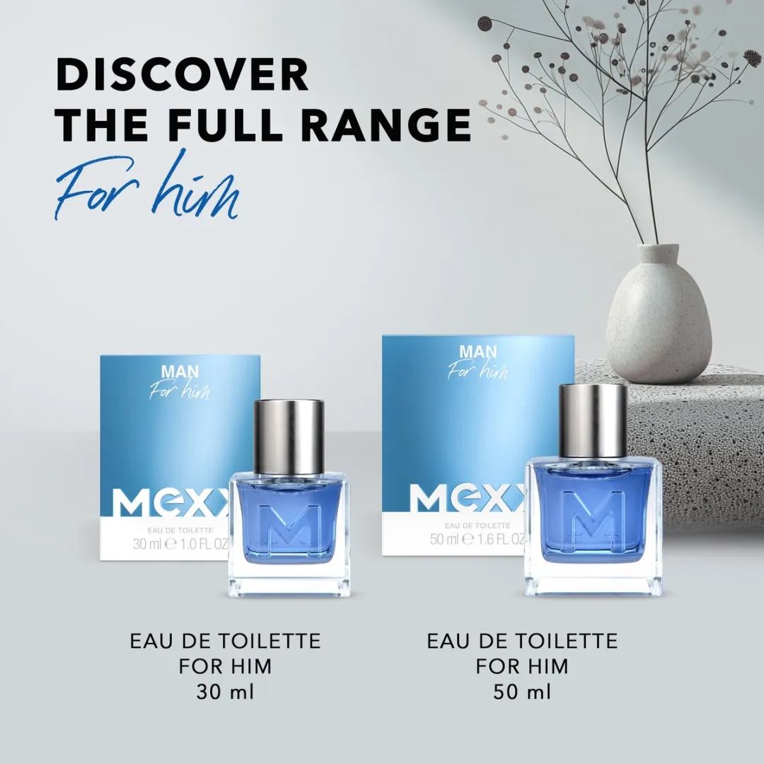 Mexx Man for Him Eau de Toilette 30ml