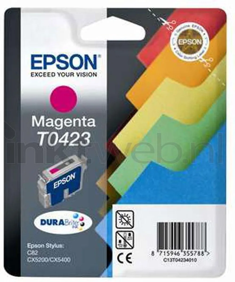 Epson T042340 Magenta Inktcartridge 16ml