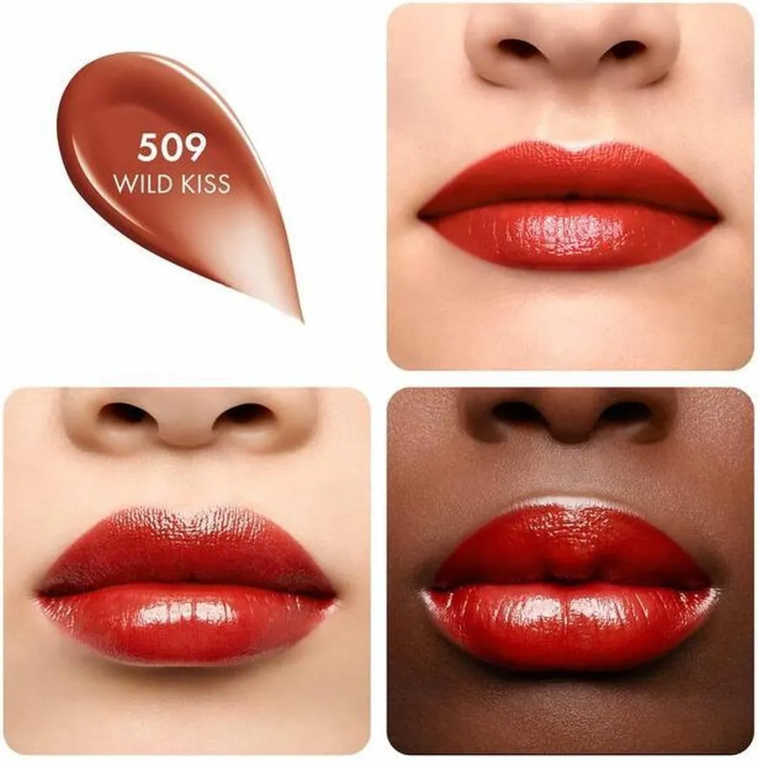 Guerlain Kisskiss Shine Bloom Lipstick #509 - Wild Kiss