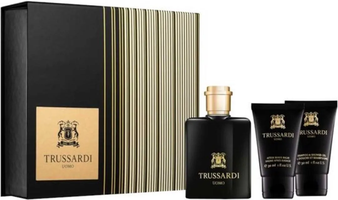 Trussardi Uomo Black Cadeauset