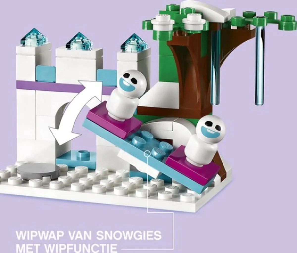LEGO Disney Frozen Elsa's Magische IJspaleis 43172 - 701 Stukken - afbeelding 6 van 6