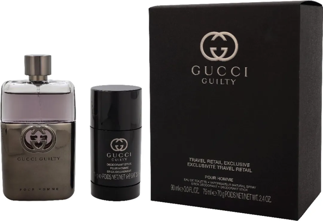 Gucci Guilty Pour Homme Eau de Toilette & Deo Set - 165ml