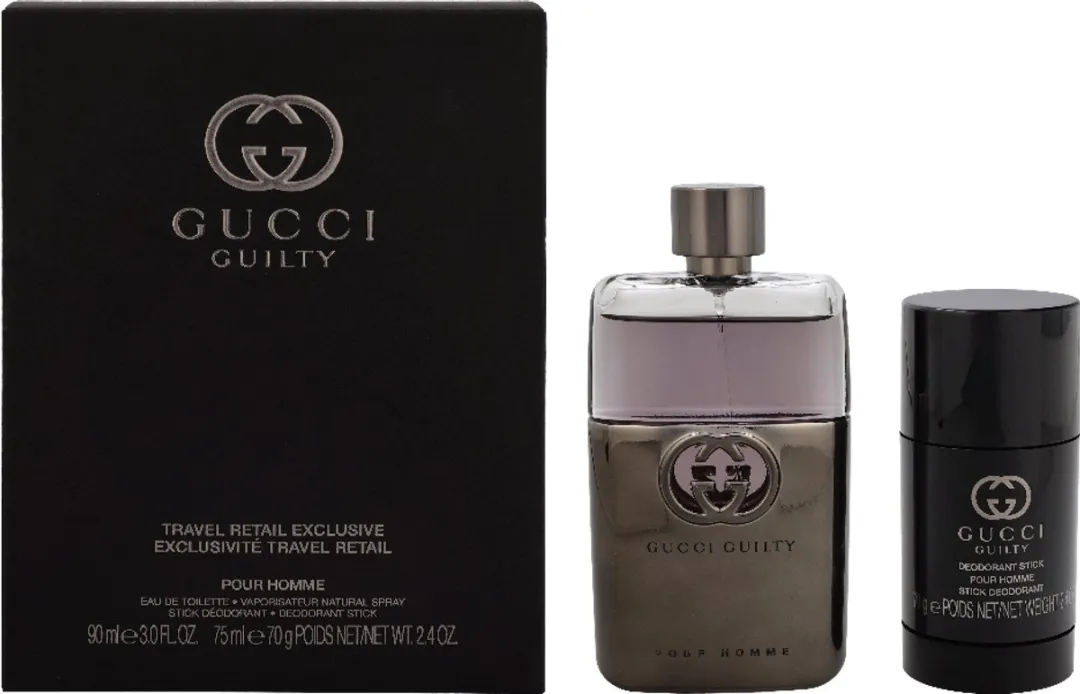Gucci Guilty Pour Homme Eau de Toilette & Deo Set