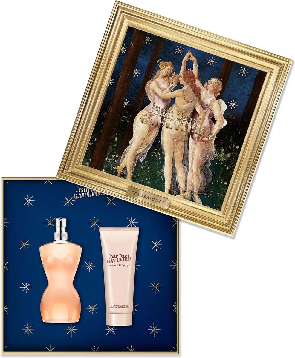 Jean Paul Gaultier Classique Cadeau Set - Eau de Toilette 100ml & Bodylotion 75ml