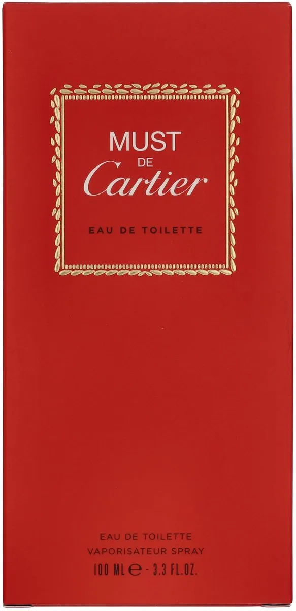 Cartier Must Eau de Toilette 100ml