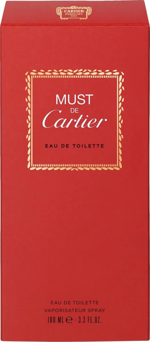 Cartier Must Eau de Toilette 100ml