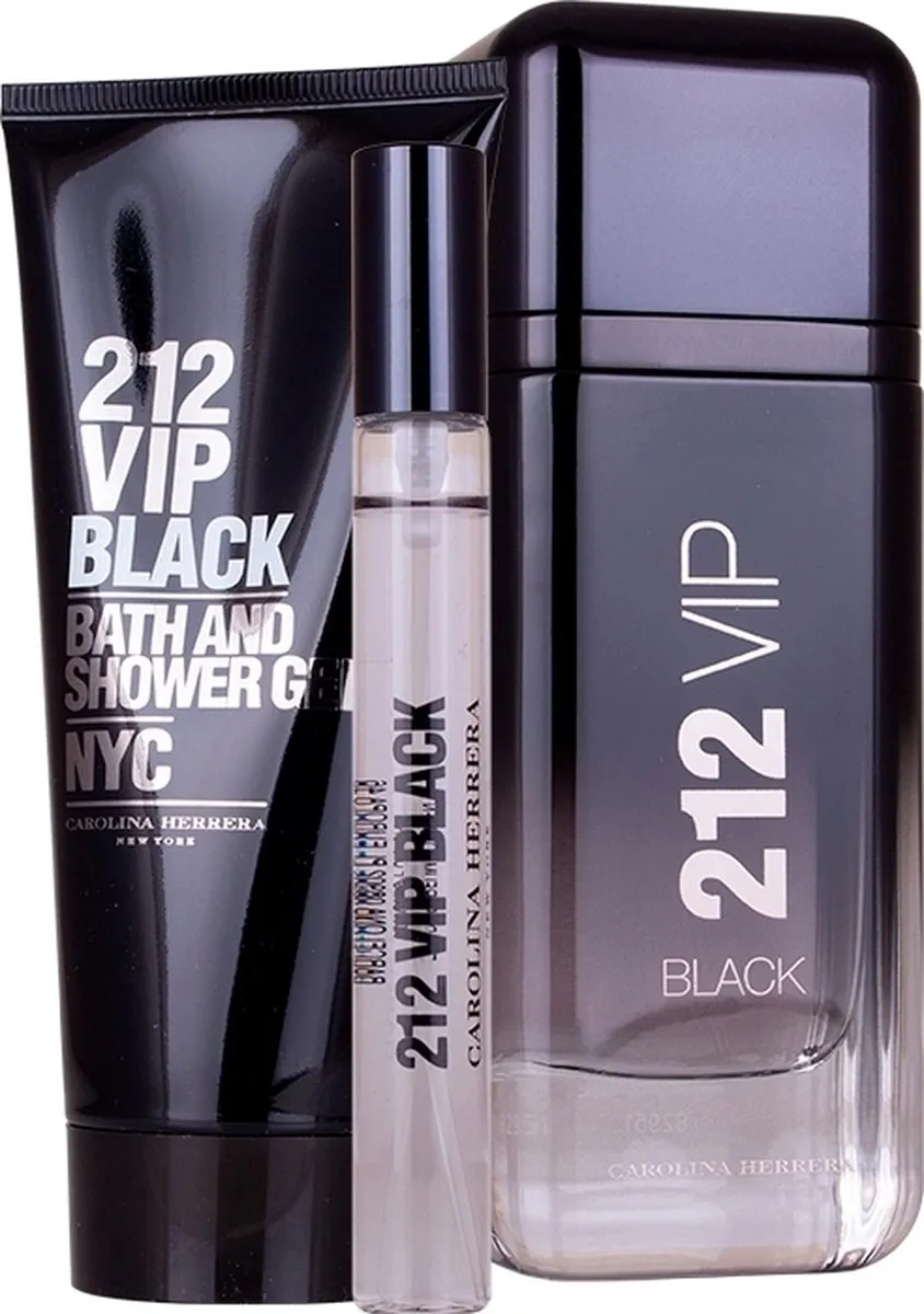 Carolina Herrera 212 VIP BLACK Eau de Parfum Set - 110ml