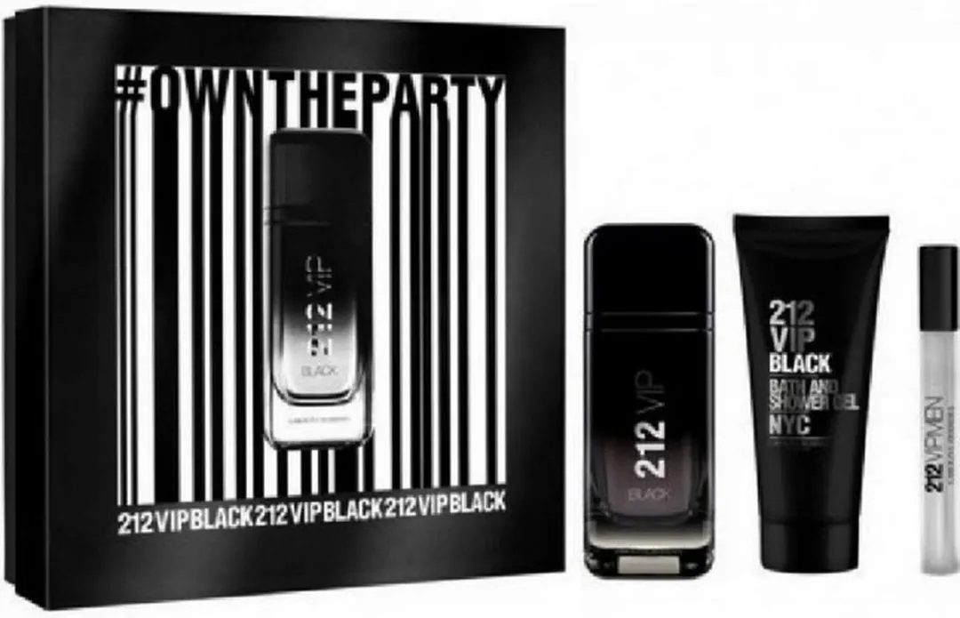 Carolina Herrera 212 VIP BLACK Eau de Parfum Set