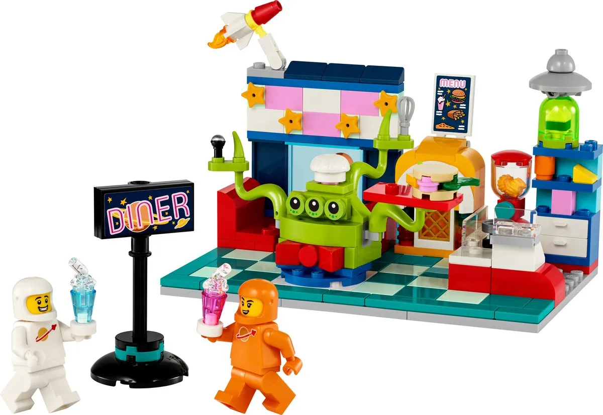 LEGO 40687 Buitenaards Restaurant - 239 Stukken - afbeelding 6 van 6