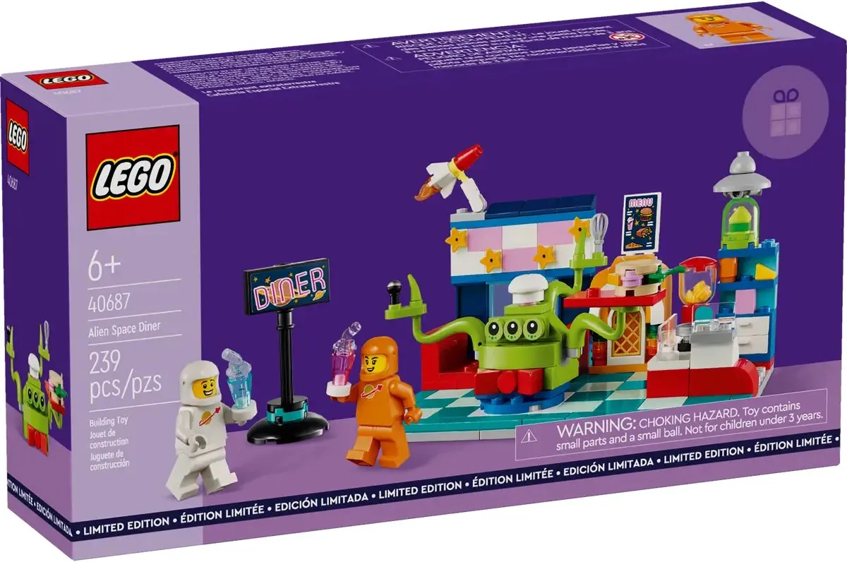 LEGO 40687 Buitenaards Restaurant - 239 Stukken