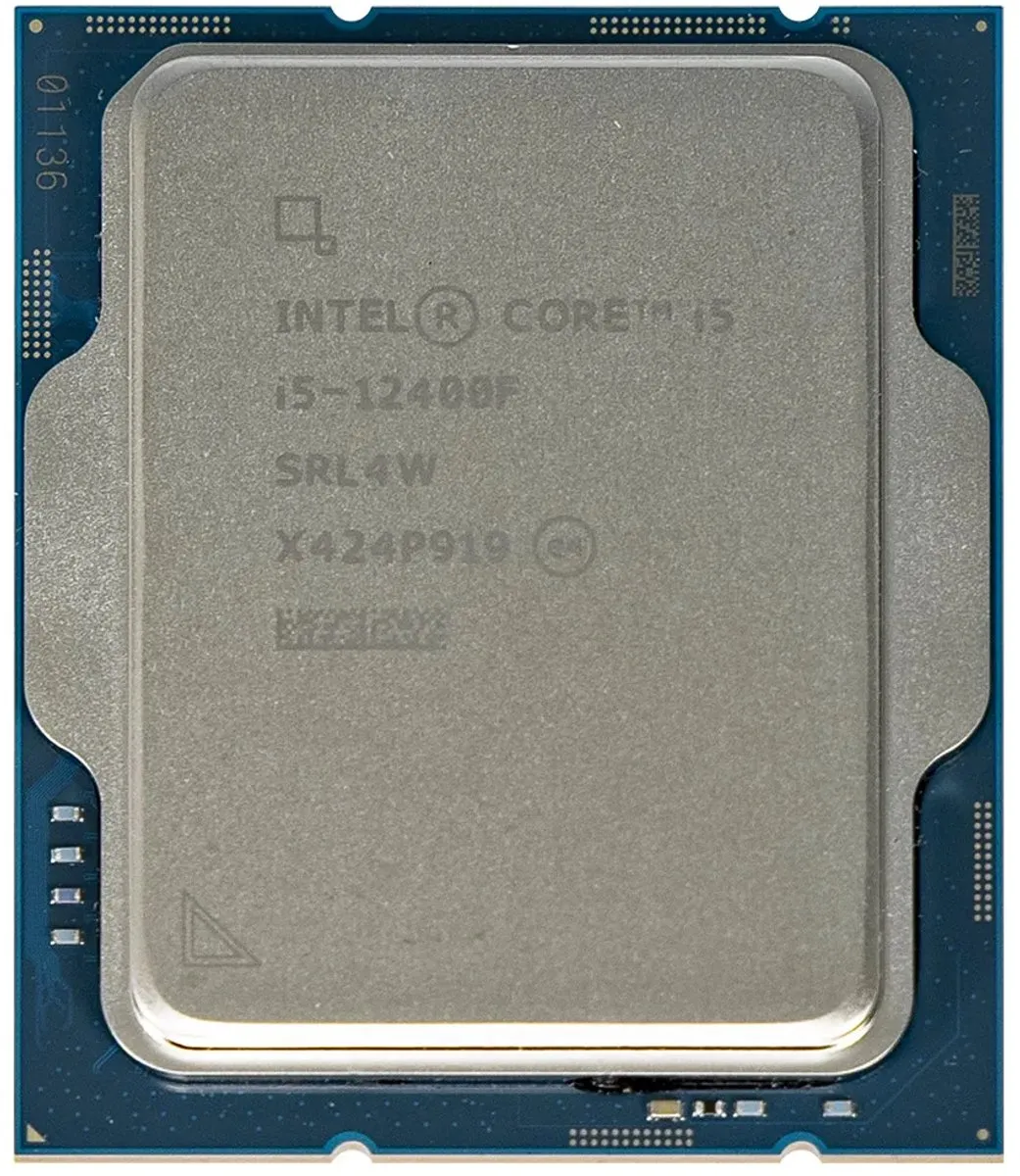 Intel Core i5 12400F BX8071512400F Processor - 6 Cores - 2,5GHz-4,4GHz