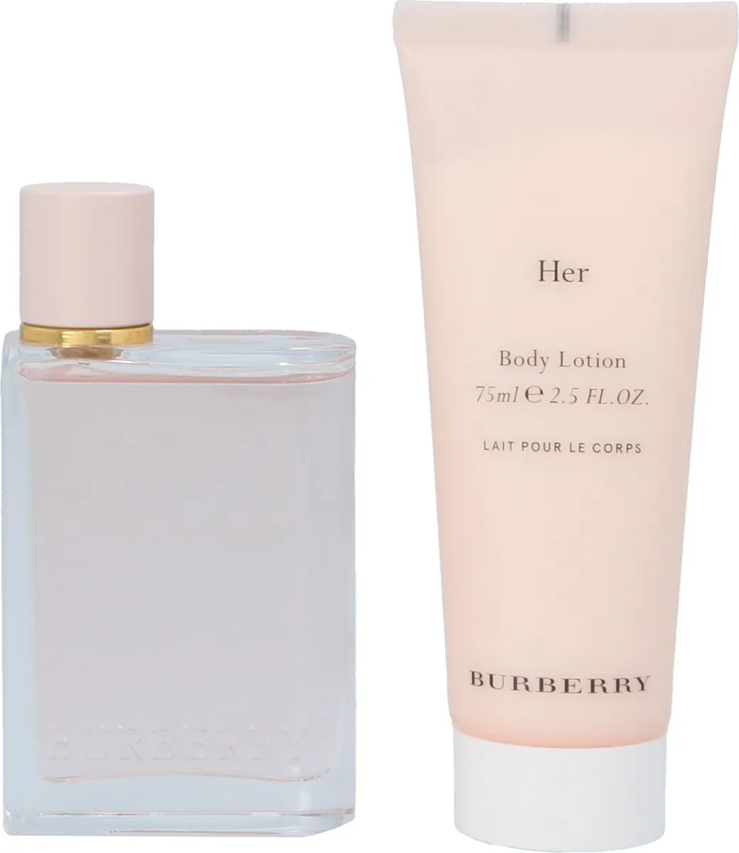 Burberry Her Eau de Parfum & Bodylotion Set - 125ml