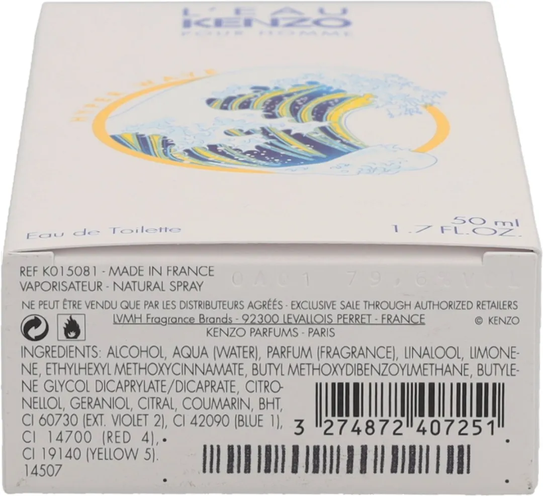 Kenzo L'Eau Hyper Wave Eau de Toilette 50ml - afbeelding 6 van 6