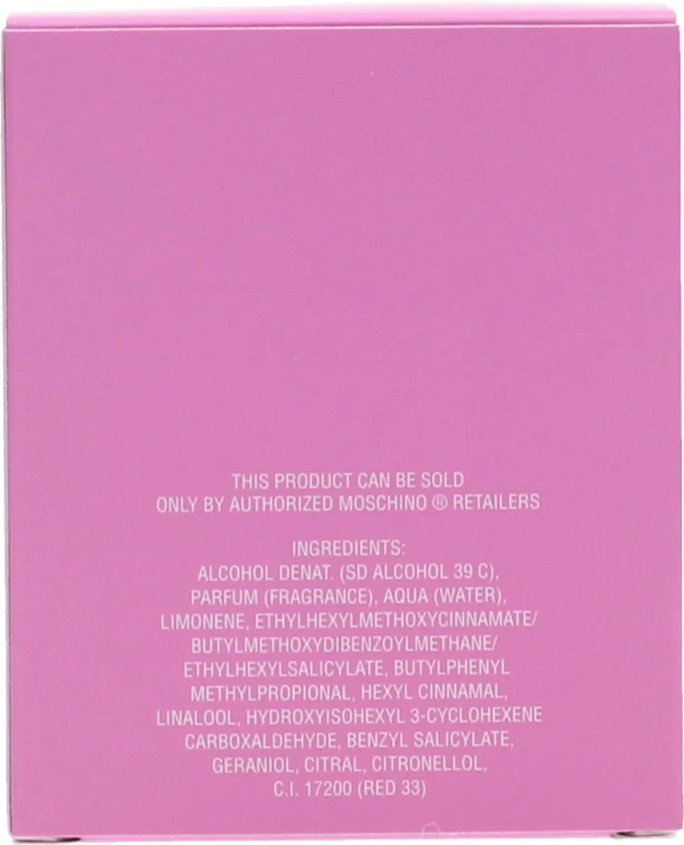 Moschino Pink Bouquet Eau de Toilette 50ml