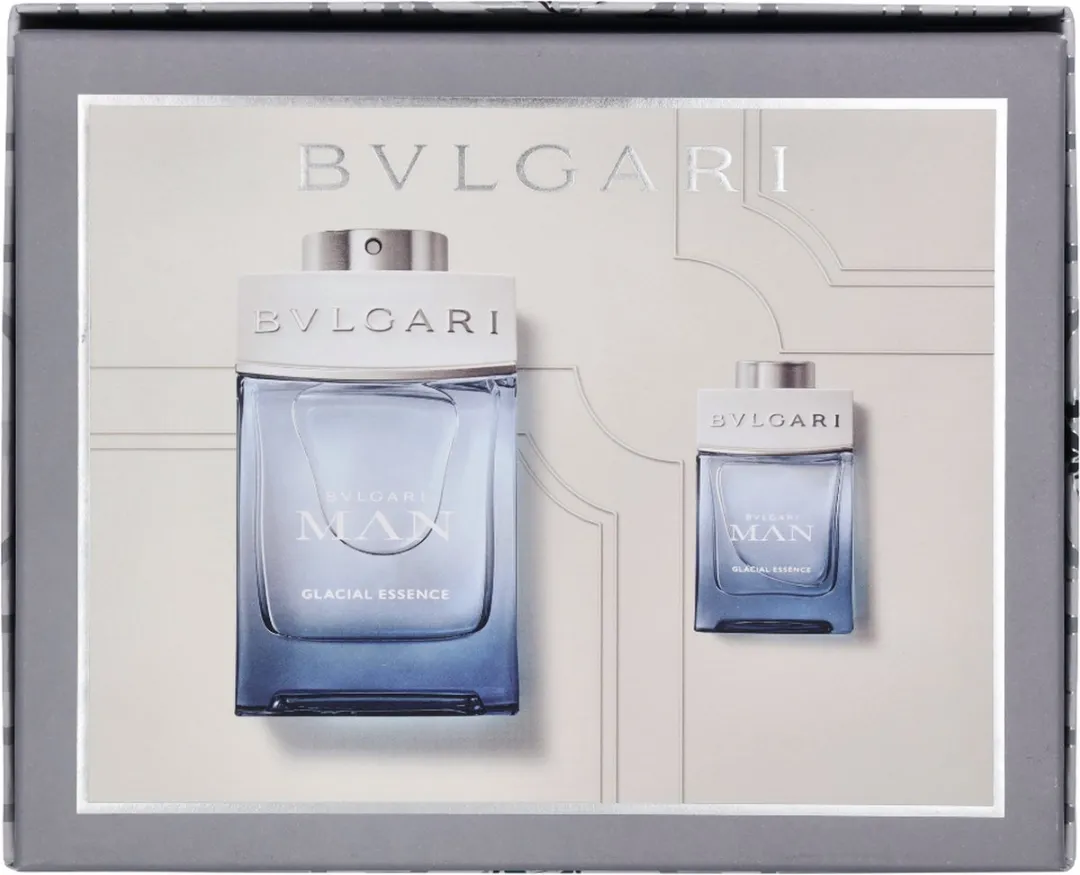 Bvlgari Man Glacial Essence Parfumset - 115ml (2x100ml/15ml)