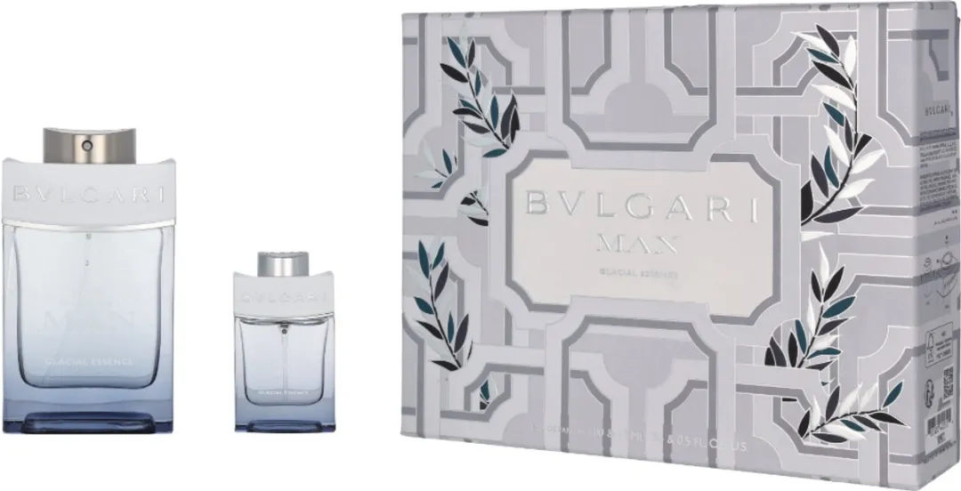 Bvlgari Man Glacial Essence Parfumset - 115ml (2x100ml/15ml)