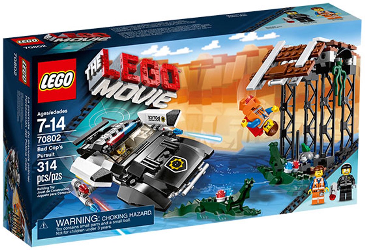 LEGO The Movie Achtervolging - 70802