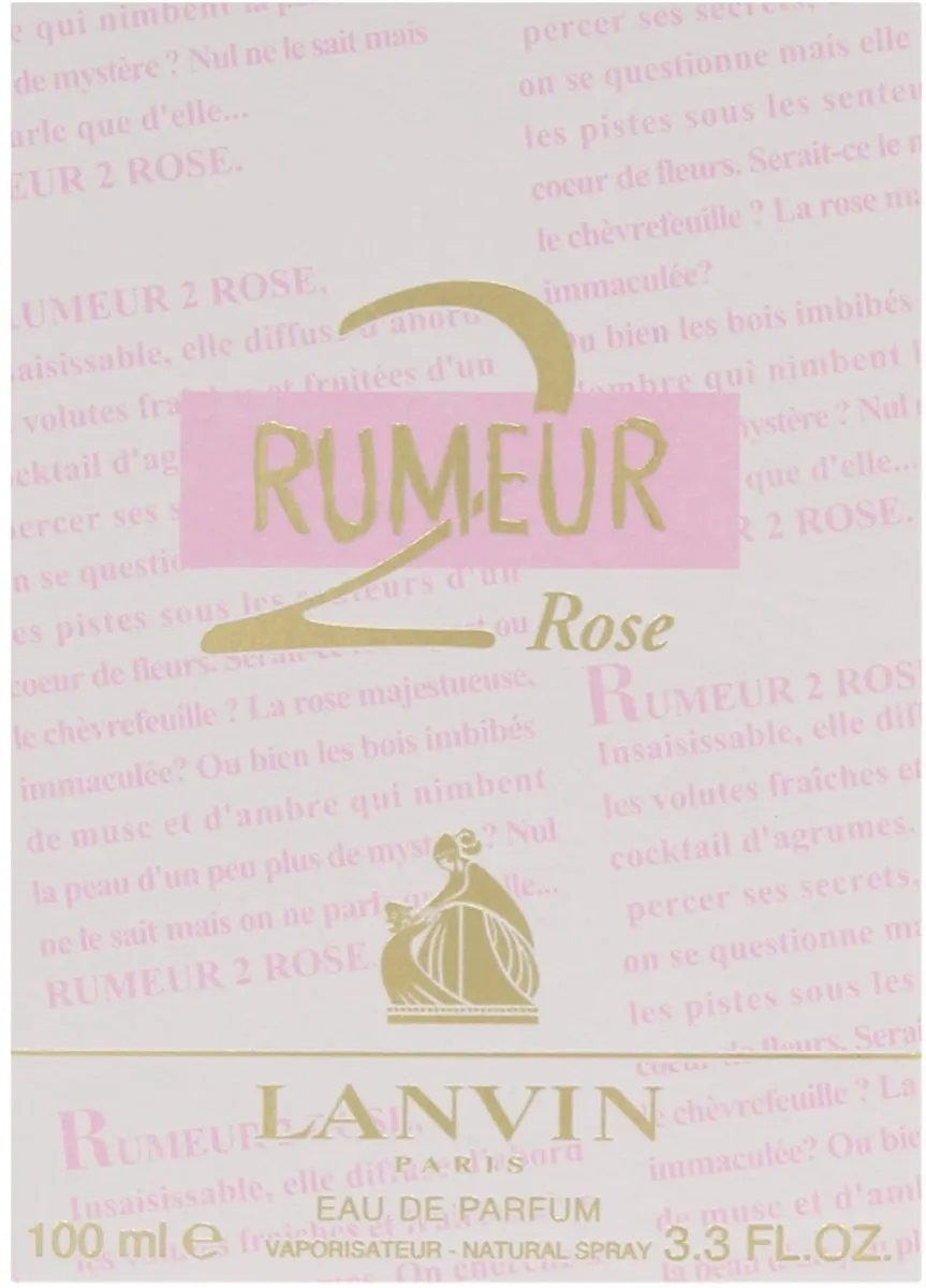 Lanvin Rumeur 2 Rose Eau de Parfum 100ml - afbeelding 6 van 6