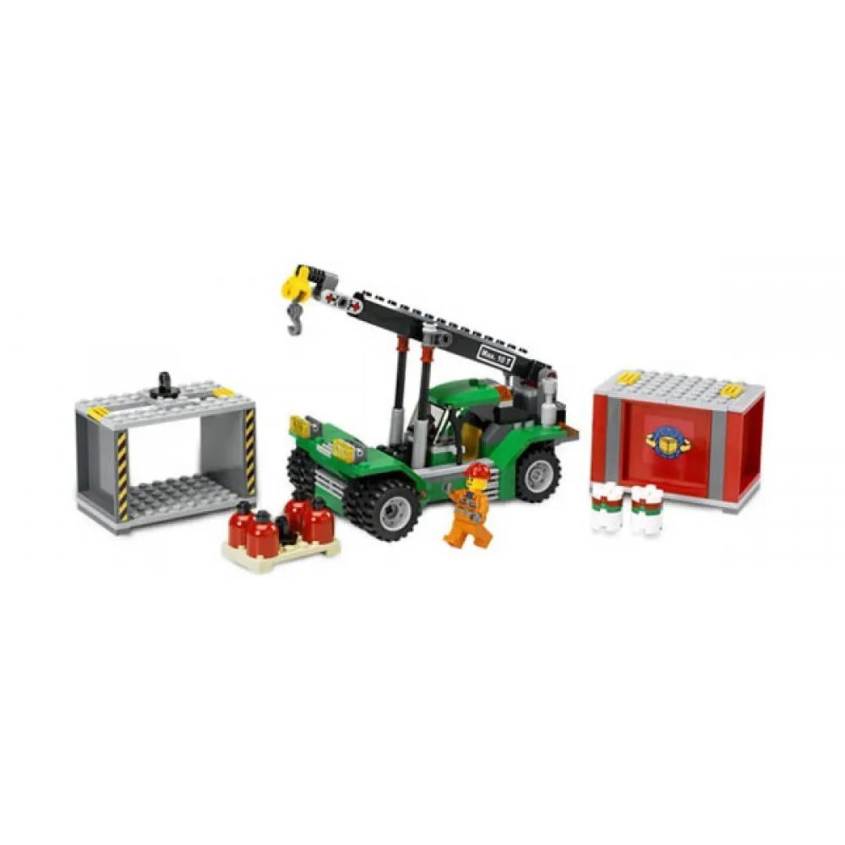 LEGO Container Stapelkraan 7992 - 214 Stukken - Multicolor