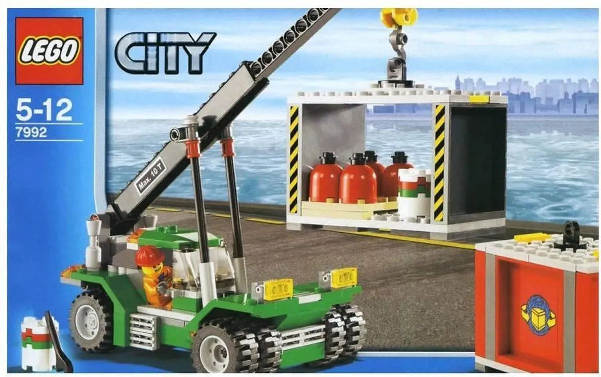 LEGO Container Stapelkraan 7992