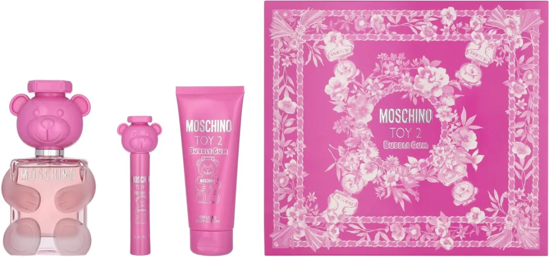 Moschino Toy 2 Bubble Gum Giftset - EDT 210ml (100ml/100ml/10ml)