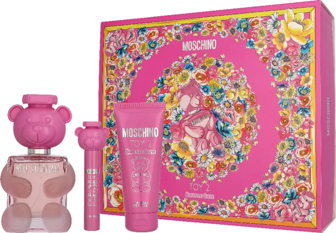 Moschino Toy 2 Bubble Gum Giftset - EDT 210ml (100ml/100ml/10ml)
